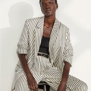 NWOT Everlane Buttersmooth Suit in Ombré Stripe Sz 4!